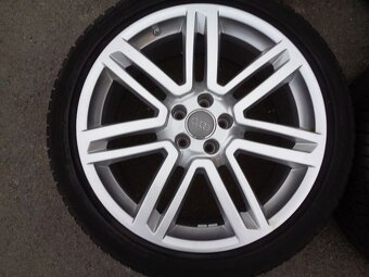 Alu disky originál Audi 20", 5x112, ET 25, zimní pneu - 2