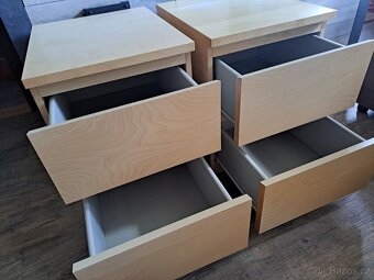Dva noční stolky (komody) Ikea Malm - 2