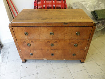 Biedermeier komoda, originál. - 2