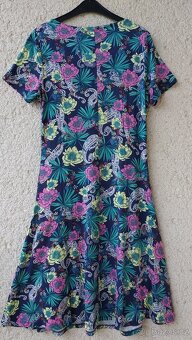Letní šaty s krátkým rukávem - M&Co - vel. 38 - nové - 2