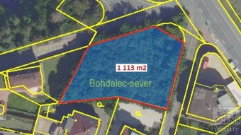 Pozemek na prodej 1.113m2, Praha - Vršovice, obytné území - 2