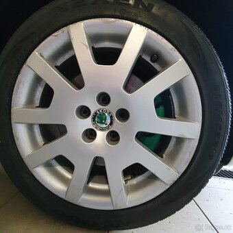 Fabia RS kola Spider R16 + Pneu Nexen N6000 3,5-4mm - 2