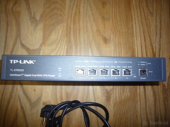 tp link tl-er 6020 gigabit dual - wan vpn router - 2