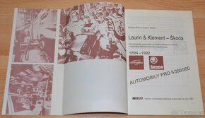Škoda / Laurin a Klement knižnice 1894 -1992 - 2