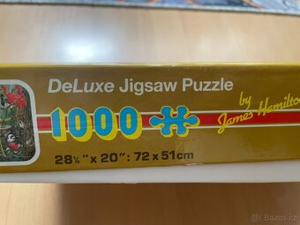 Puzzle 1000 kusů - Džungle se zvířaty 72x51 cm - 2