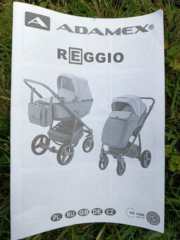 Kočárek dvojkombinace Adamex Reggio - 2