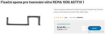 Fixační spona pro tvarování větví REMA 1030 ASTFIX 1 - 2