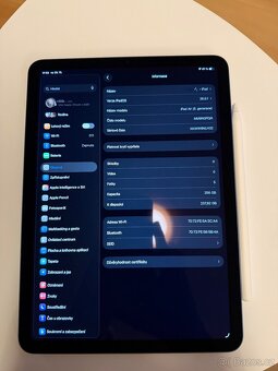 iPad Air 5.gen M1 2022 256GB + Apple penci 2 - 2