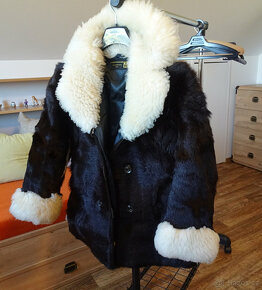 LUXUSNÍ DÁMSKÝ KOŽICH RUČNÍ VÝROBA - 2