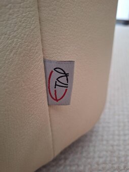 Kožená sedačka rozkladaci - 2