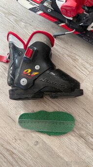 Dětské lyže Atomic 70 cm + vázání Atomic + lyžáky Nordic - 2