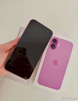 iPhone 16 Pink BATERIE 100% TOP - 2