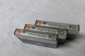 AudioKazety BASF Chromdioxid 90 3ks MC - 2