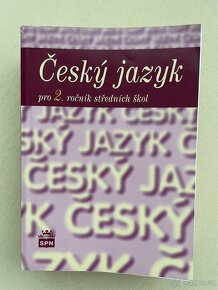 Učebnice:  "Český jazyk", pro 1., 2., 3. a 4.ročník stř.škol - 2
