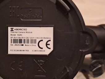Termovize HIKMICRO Stellar SQ50 (montáž blaser) - 2