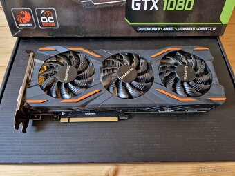 Prodám grafickou kartu GIGABYTE GTX 1080 WINDFORCE OC 8G - 2