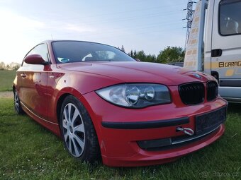 Bmw 1 / E81 90kw coupe Japanrot ,rok 2008 - 2