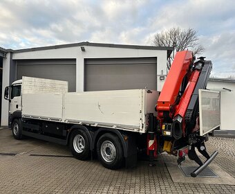 MAN TGS 26.400 6x2 - valník s hydraulickou rukou Palfinger - 2
