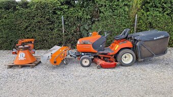 Zahradni traktor Kubota G21 Diesel/Hyh.Smeták+Sypač/ - 2