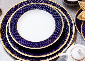 Zepter Porcelán Cobalt Royal kompletní set pro 12 osob - 2