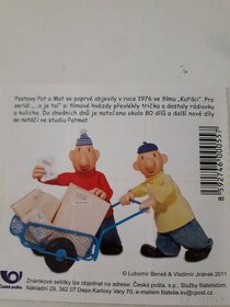 Známky, platné, Pat a Mat - bloček - 2