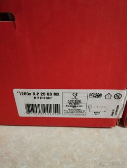 HILTI hřeb pro GX 3 a GX120 vše za 5000Kč - 2