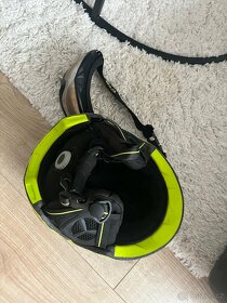 Helma na lyže + brýle Cyngus vel. M 57-58 cm - 2