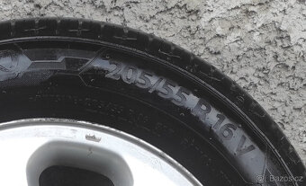 Litá kola orig Škoda 16" + zánovní Bravuris 5 - 2