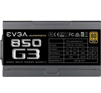 Zdroj EVGA SuperNOVA 850 G3 - 2