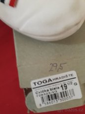 2x cvičky vel.29,5, 32 a NOVÉ bačkory česká výroba vel. 29,5 - 2