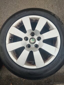 ALU DISKY ŠKODA R16 Originál - 2