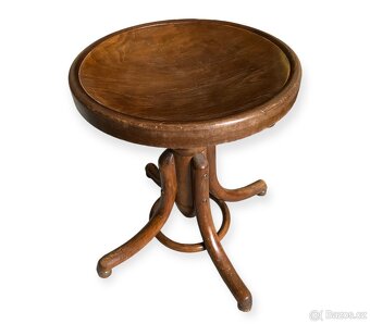 Thonet klavírní židle, originál, 30. léta, s 21% DPH - 2