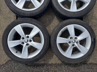 Originální alu kola Škoda Fabia III, Rapid 5x100 R16 Alore - 2