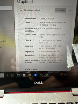 DELL Inspiron 7386 velmi málo používaný - 2