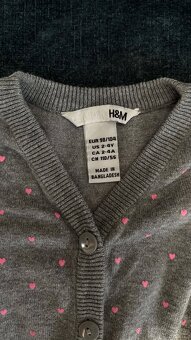 Svetřík H&M, vel 2-4 roky - 2