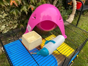 Klec pro hlodavce s vybavením - 2