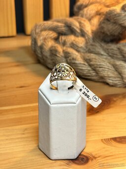 Zlatý prsten 3,11g - 2