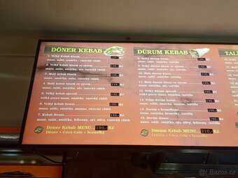 Světelná reklama kebab - 2