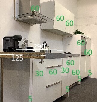 Moderní kuchyňská linka NOLA - 2