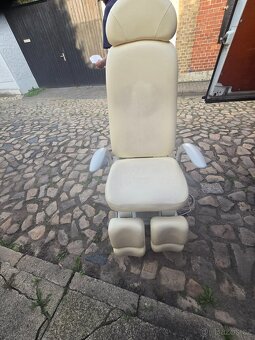 Elektricke pedikérské křeslo béžové euroclinic 1 motor - 2