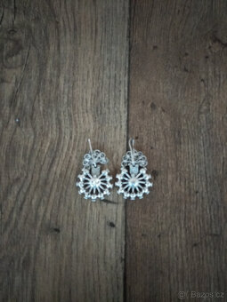 Prodám krásné stříbrné naušnice Fojnica - 2