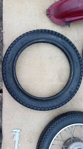 Zadní pneu 3,25-16 ANLAS JAWA ČZ kývačka - 2