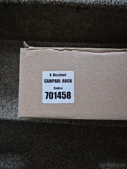 Skleničky campari - 2