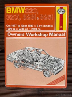 BMW E21 E30 E34 originální montážní manualy servisní - 2