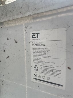 A čtyřikrát fotovoltaický panel - 2