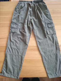 Plátěné kalhoty vel.152 - 2