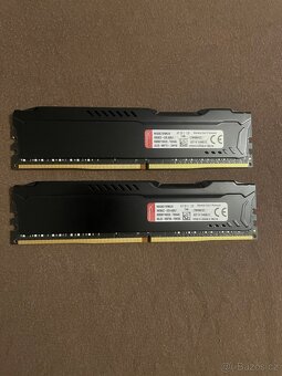 Pamet RAM FURY Black DDR4 2x4 GB - 2