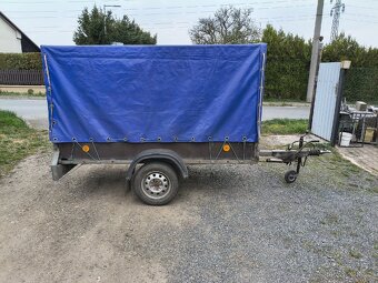Bržděný přívěsný vozík - 2