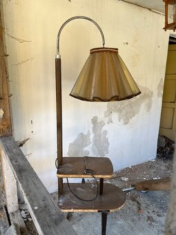 Starožitná stojací lampa (Jindřich Halabala) - 2