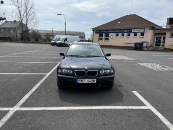 BMW E46 316i 85 kW – facelift 2002, černý antracit - 2
